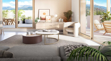 Programme immobilier neuf FLEUR DE VIGNE - Saint-Ismier implantée au cœur du Grésivaudan (38330) - Référence : 13809