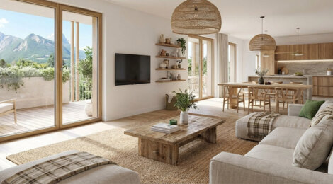Programme immobilier neuf FLEUR DE VIGNE - Saint-Ismier implantée au cœur du Grésivaudan (38330) - Référence : 13809