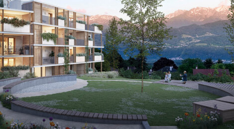 Programme immobilier neuf FLEUR DE VIGNE - Saint-Ismier implantée au cœur du Grésivaudan (38330) - Référence : 13809