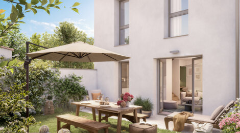 Programme immobilier neuf Honoré - Saint-Jacques-de-la-Lande : appartements et maison neuve T2–T5 à 8 min du métro La Courrouze (35136) - Référence : 15288