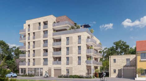 Programme immobilier neuf Honoré - Saint-Jacques-de-la-Lande : appartements et maison neuve T2–T5 à 8 min du métro La Courrouze (35136) - Référence : 15288