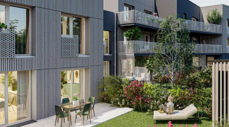 Programme immobilier neuf EOR - Saint-Jacques-de-la-Lande, appartements et maisons duplex près de Rennes (35136) - Référence : 17602