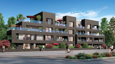 Programme immobilier neuf L'Envol - Saint-Jacques-de-la-Lande : Appartements studio–T5 avec domotique, double vitrage et verdure proche du métro La Courrouze (35136) - Référence : 14400