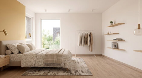 Programme immobilier neuf L'Envol - Saint-Jacques-de-la-Lande : Appartements studio–T5 avec domotique, double vitrage et verdure proche du métro La Courrouze (35136) - Référence : 14400