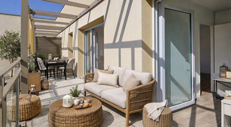 Programme immobilier neuf Luscinia - Saint Jean de Braye appartements lumineux au cœur du centre ville (45800) - Référence : 17502