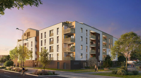Programme immobilier neuf ESCALE - Saint-Jean-de-Braye aux portes d’Orléans (45800) - Référence : 15602