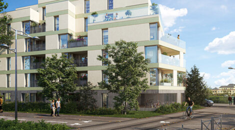 Programme immobilier neuf Les Terrasses de Jade - Saint-Jean-de-Braye aux portes d’Orléans en 20 min (45800) - Référence : 15607