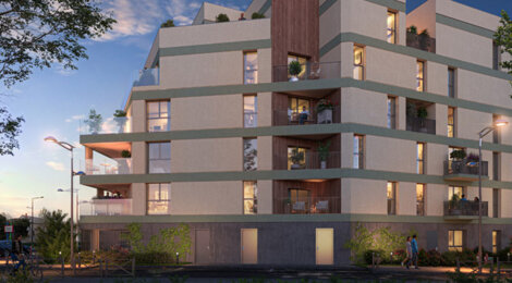 Programme immobilier neuf Les Terrasses de Jade - Saint-Jean-de-Braye aux portes d’Orléans en 20 min (45800) - Référence : 15607