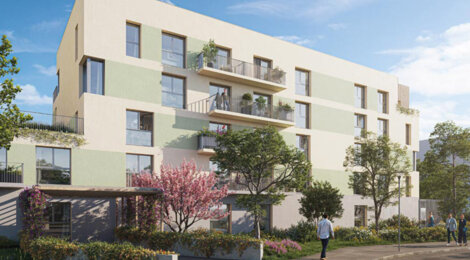 Programme immobilier neuf My Work Orléans Clos du Hameau - Saint-Jean-de-Braye résidence étudiante  proche  du tramway B (45800) - Référence : 15606
