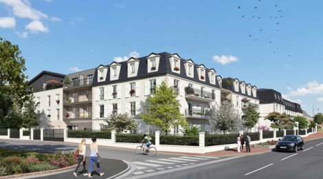 Programme immobilier neuf INTEMPOREL - Saint-Jean-de-la-Ruelle : appartements neufs du studio au T5 à 8 min du centre d’Orléans (45140) - Référence : 15609