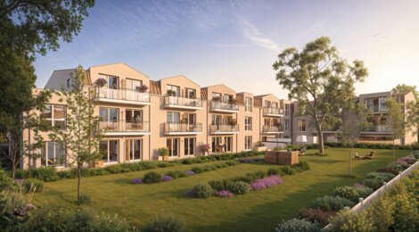 Programme immobilier neuf EVOLIA - Saint-Jean-de-la-Ruelle résidence étudiante à deux pas des écoles (45140) - Référence : 15614