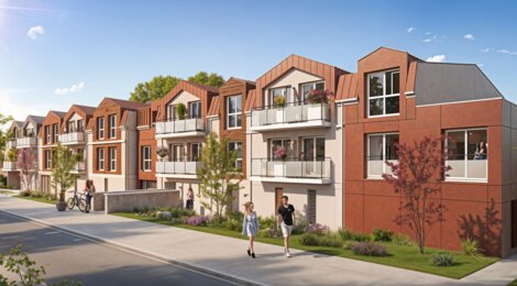 Programme immobilier neuf EVOLIA - Saint-Jean-de-la-Ruelle résidence étudiante à deux pas des écoles (45140) - Référence : 15614