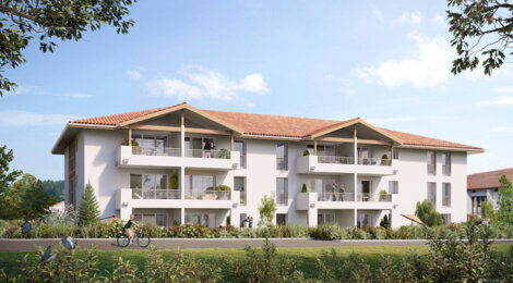 Programme immobilier neuf Anderenia - Saint-Jean-de-Luz à 10 min à vélo de la plage (64500) - Référence : 18412
