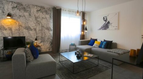 Programme immobilier neuf Les carrés du môle - Saint-Jean-de-Tholome : Maisons-duplex T4 avec terrasses, jardins privatifs et proximité cadre bucolique
Descriptif : (74250) - Référence : 6949