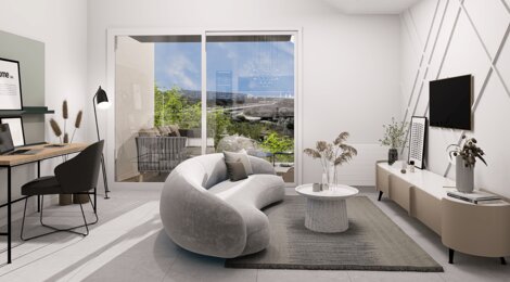 Programme immobilier neuf ROCCA BELLA - Saint-Jean-de-Védas : appartements neufs du 2 au 5 pièces face au parc de la Peyrière (34430) - Référence : 8100