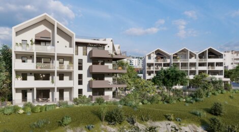 Programme immobilier neuf ROCCA BELLA - Saint-Jean-de-Védas : appartements neufs du 2 au 5 pièces face au parc de la Peyrière (34430) - Référence : 8100