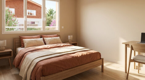 Programme immobilier neuf VILLAS ROSEAUX - Saint-Jean maisons 4 pièces dans quartier résidentiel (31240) - Référence : 14866