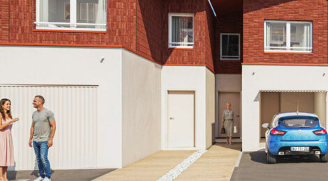 Programme immobilier neuf VILLAS ROSEAUX - Saint-Jean maisons 4 pièces dans quartier résidentiel (31240) - Référence : 14866