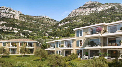Programme immobilier neuf Les jardins du Baou - Saint-Jeannet cadre calme aux portes de Nice (06640) - Référence : 18433