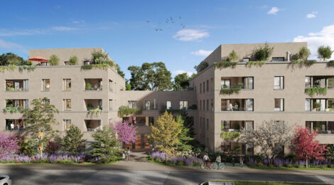 Programme immobilier neuf LES 3 MOULINS - Saint-Julien-en-Genevois appartements neufs centre-ville proche Genève (74160) - Référence : 17024