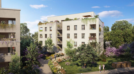 Programme immobilier neuf LES 3 MOULINS - Saint-Julien-en-Genevois appartements neufs centre-ville proche Genève (74160) - Référence : 17024