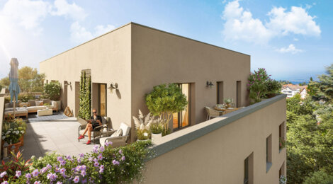 Programme immobilier neuf LES 3 MOULINS - Saint-Julien-en-Genevois appartements neufs centre-ville proche Genève (74160) - Référence : 17024