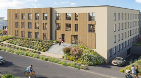 Programme immobilier neuf METZ ME UP - Saint-Julien-lès-Metz studios étudiants au Technopôle (57000) - Référence : 18062