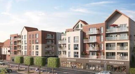 Programme immobilier neuf Résidence de la Brayelle - Saint-Laurent-Blangy : Appartements T2 avec balcons, RT2012 et ascenseur proche de la mairie (62223) - Référence : 12382