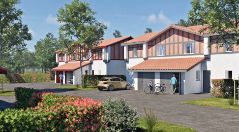 Programme immobilier neuf Résidence Prat de Sòr - Saint-Laurent-de-Gosse résidence neuve proche Bayonne (40390) - Référence : 17810