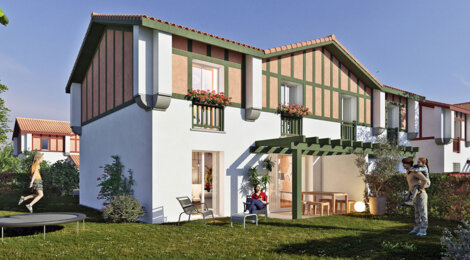 Programme immobilier neuf Résidence Prat de Sòr - Saint-Laurent-de-Gosse résidence neuve proche Bayonne (40390) - Référence : 17810