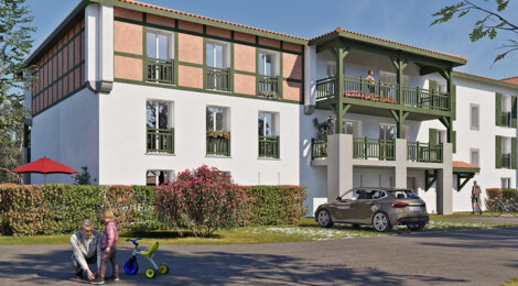 Programme immobilier neuf Résidence Prat de Sòr - Saint-Laurent-de-Gosse résidence neuve proche Bayonne (40390) - Référence : 17810