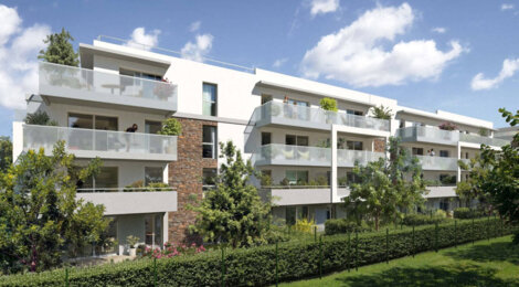 Programme immobilier neuf Le Domaine d'Azur - Saint-Laurent-du-Var : appartements neufs T2–T4 en plein centre-ville et proche de la mer (06700) - Référence : 14369