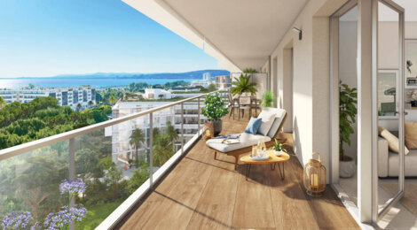 Programme immobilier neuf SEASIDE VIEW - Saint-Laurent-du-Var : Appartements studio–T4 avec vues mer, piscine et proximité plage (06700) - Référence : 16921