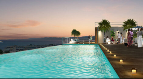 Programme immobilier neuf SEASIDE VIEW - Saint-Laurent-du-Var : Appartements studio–T4 avec vues mer, piscine et proximité plage (06700) - Référence : 16921
