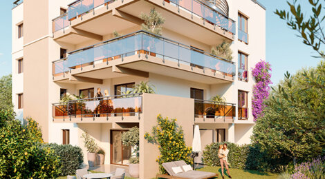 Programme immobilier neuf Paradisio - Saint-Laurent-du-Var copropriété intimiste au calme près des plages (06700) - Référence : 13532