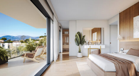 Programme immobilier neuf OLEA - Saint-Laurent-du-Var domaine privé sur la colline de Montaleigne (06700) - Référence : 17079
