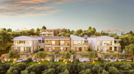 Programme immobilier neuf OLEA - Saint-Laurent-du-Var domaine privé sur la colline de Montaleigne (06700) - Référence : 17079