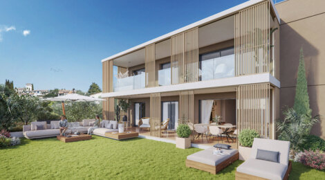 Programme immobilier neuf OLEA - Saint-Laurent-du-Var domaine privé sur la colline de Montaleigne (06700) - Référence : 17079