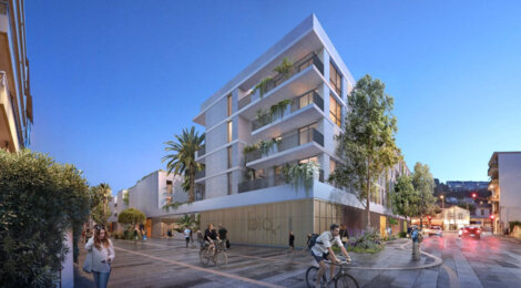 Programme immobilier neuf COEUR AURIELA - Saint-Laurent-du-Var : logements neufs T2–T5 en duplex à 20 min de Nice (06700) - Référence : 14368