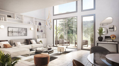 Programme immobilier neuf COEUR AURIELA - Saint-Laurent-du-Var : logements neufs T2–T5 en duplex à 20 min de Nice (06700) - Référence : 14368