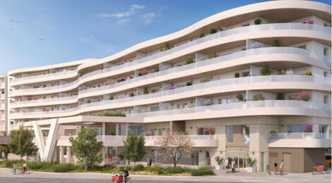 Programme immobilier neuf VALMER - Saint-Laurent-du-Var résidence de prestige face à la mer (06700) - Référence : 14371