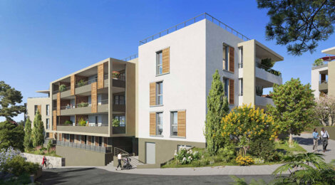 Programme immobilier neuf Le Belvedere - Saint-Laurent-du-Var  résidence sur les coteaux à 15 minutes des plages (06700) - Référence : 18084
