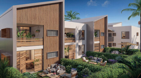 Programme immobilier neuf EUGENIA - Saint-Leu résidence de standing face à la mer (97436) - Référence : 11248