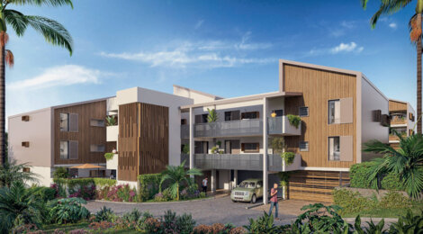 Programme immobilier neuf EUGENIA - Saint-Leu résidence de standing face à la mer (97436) - Référence : 11248