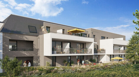 Programme immobilier neuf GAÏA - Saint-Louis à proximité de la gare (68300) - Référence : 16669