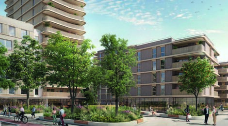 Programme immobilier neuf L'ARCHIPEL 3F - 1 - Saint-Louis : appartements neufs du studio au 5 pièces à 10 min de la frontière suisse (68300) - Référence : 15771