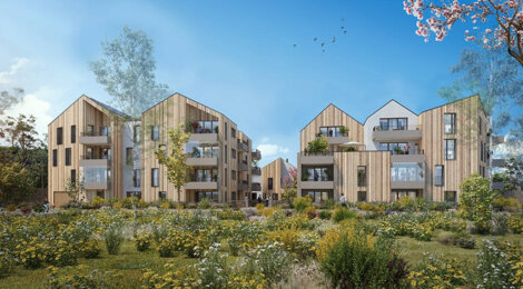Programme immobilier neuf EKO LODGE - MAISONS - Saint-Malo : 5 maisons neuves T5 à 15 min des plages (35400) - Référence : 15210
