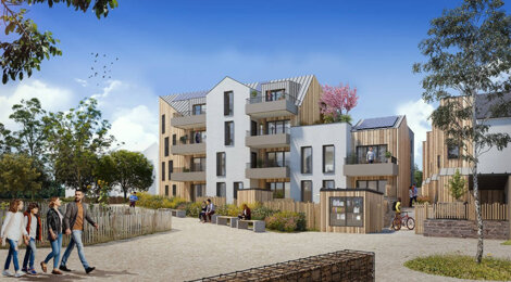 Programme immobilier neuf EKO LODGE - MAISONS - Saint-Malo : 5 maisons neuves T5 à 15 min des plages (35400) - Référence : 15210