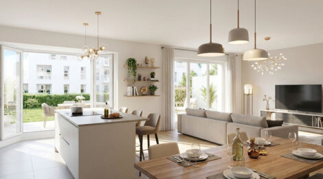 Programme immobilier neuf JUMP - Saint Malo appartements lumineux dans quartier en renouveau (35400) - Référence : 17587