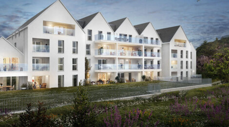 Programme immobilier neuf JUMP - Saint Malo appartements lumineux dans quartier en renouveau (35400) - Référence : 17587